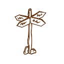 Crossroads Sign Clip Art at Clker.com - vector clip art online, royalty ...