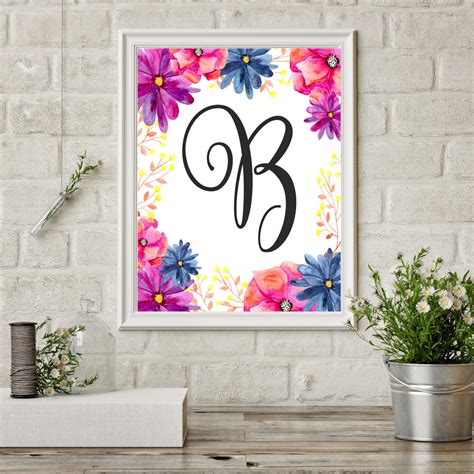 5 Reasons to Use Monogram Wall Decor for Nursery – PrintMePoster.com Blog