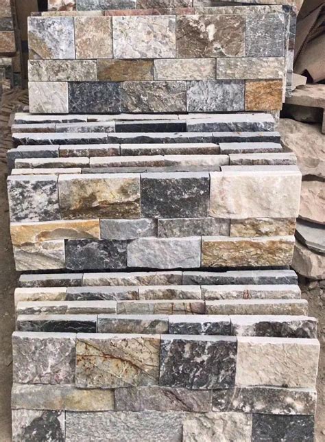 Outdoor Wall Decorative Natural Stone Rock Finish Stacked Ledge Stone - Buy Stacked Ledge Stone ...