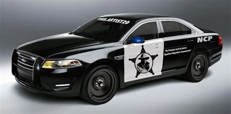 Modern-Day Ford Crown Victoria Police Interceptor Rendered