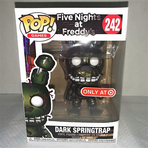 Funko POP! Five Nights At Freddys Glow Springtrap #110 Exclusive | ubicaciondepersonas.cdmx.gob.mx