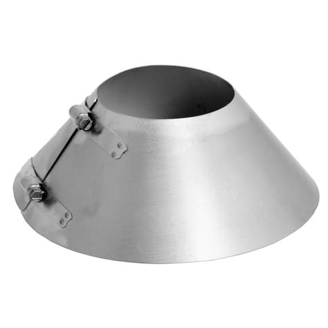 DuraVent 3 in Diameter Stainless Steel Storm Collar for Gas-Burning Appliances - Weather Tight ...