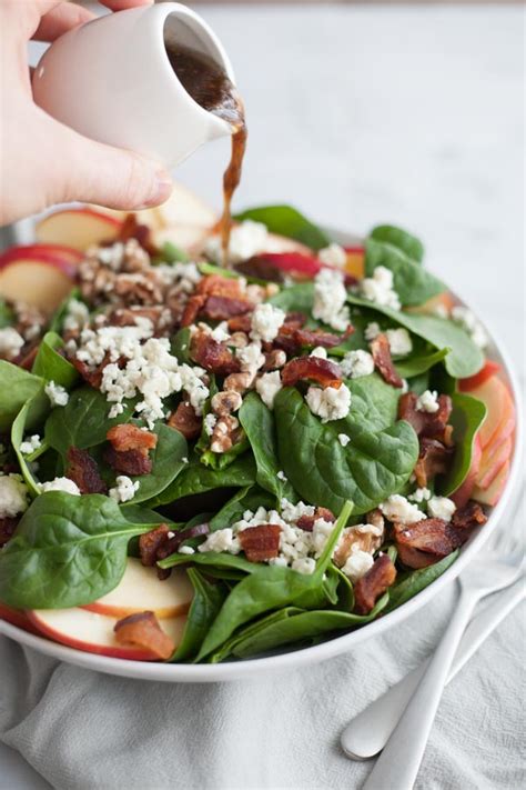 Apple, Bacon and Blue Cheese Salad | Bourbon and Honey