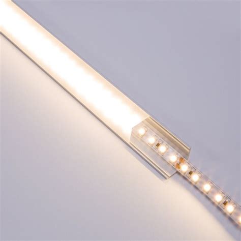 China LED Light Plastic Channel Cover Aluminum Profile LED Strip Light ...