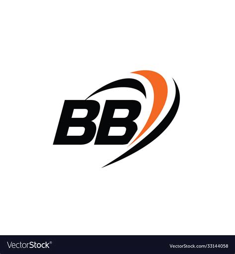 Bb monogram logo Royalty Free Vector Image - VectorStock