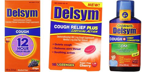 Free Delsym Cough Medicine (After Mail-In Rebate)