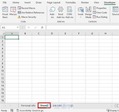 How to Add Sheet After Current One with Excel VBA (3 Variants)