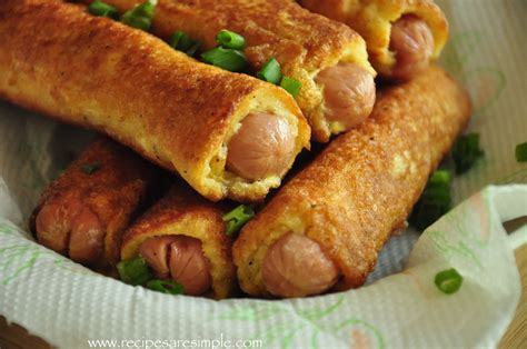 Easy Bread Sausage Rolls - Quick - Snack Attack - Recipe