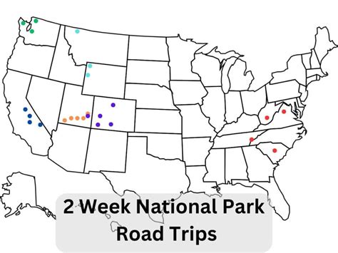 Perfect 2 Week National Park Road Trip Ideas