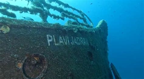 Ship Wreck "Plavi Jadran" - Tramonto Diving