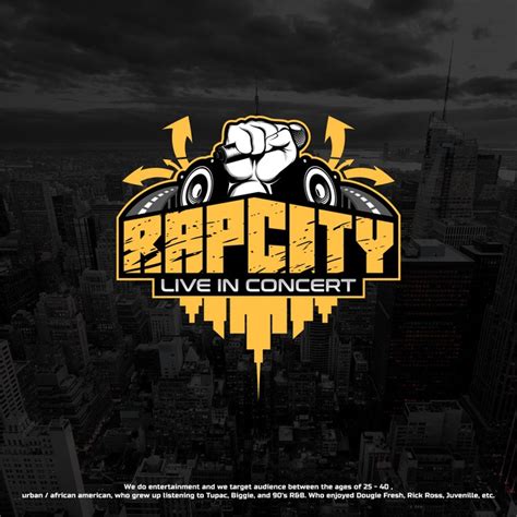 Rap City Concert Logo Design | Illustration or graphics contest