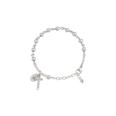 Sterling Silver Rosary Bracelet - 5mm | The Catholic Company®