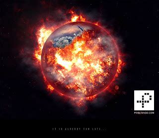 Graphic Identity: Photoshop Tutorial: How to Set the World on Fire