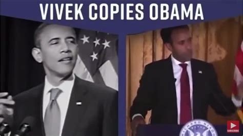 Vivek Ramaswamy Clip Proves He Stole Multiple Speeches from Obama