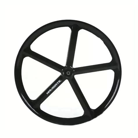 Fixed gear bike wheels Rims Magnesium Alloy wheel 700C wheel 5 spokes ...