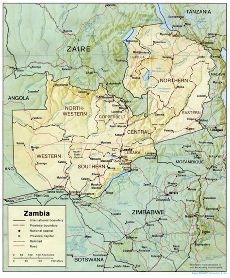 Zambia Map