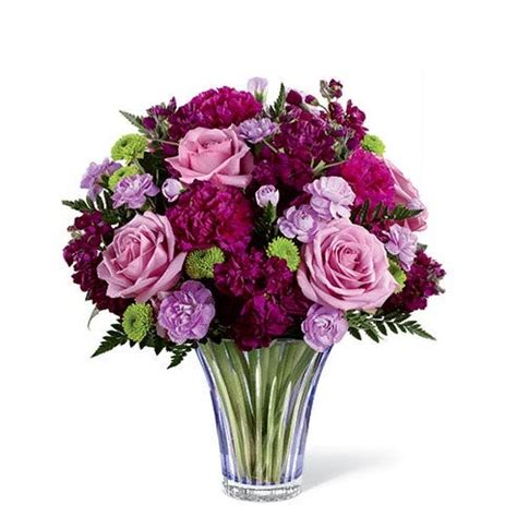 Lavender Grandeur Purple Rose Bouquet at Send Flowers