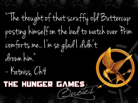 Buttercup :) | Hunger games quotes, Hunger games, Hunger games books