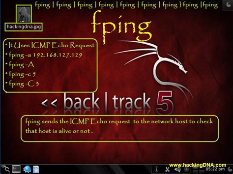 HackingDNA: Learn fping on Backtrack 5