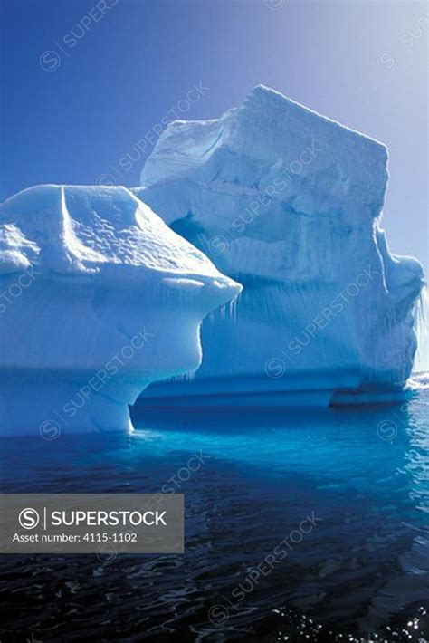 Icebergs in Antarctica. - SuperStock