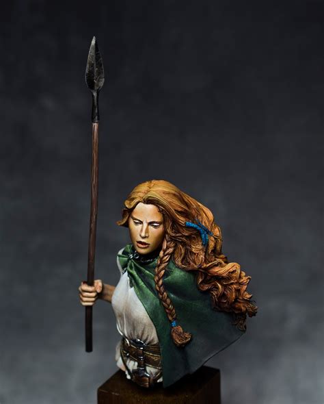 Boudicca, Celtic Queen by Matteo Di Diomede · Putty&Paint