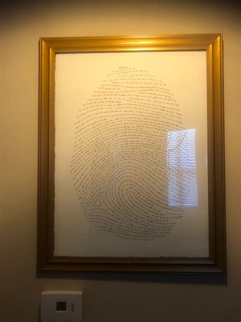 God's fingerprints - God's Fingerprint | Bible Art Print