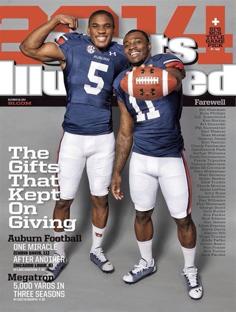 Auburn’s Chris Davis, Ricardo Louis on the cover of Sports Illustrated ...