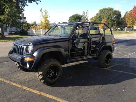 Purchase used 2002 Jeep Liberty CUSTOM convertible Lifted 4x4 offroad in Chesaning, Michigan ...