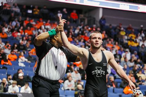 WRESTLING: Iowa State Puts Seven into Big 12 Semifinals ...