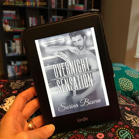 Book Review: Overnight Sensation (Brooklyn #2) by Sarina Bowen — About That Story