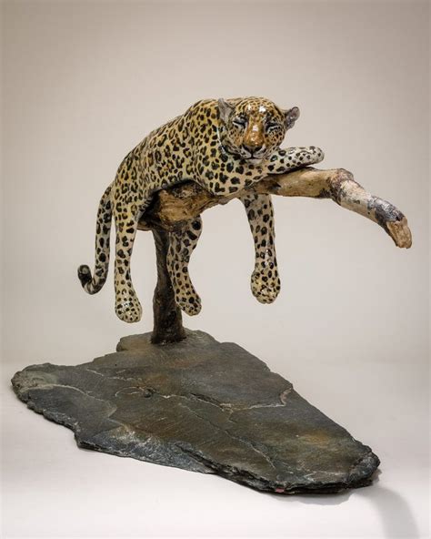 Leopard Sculpture | Animal sculptures, Sculpture, Animals