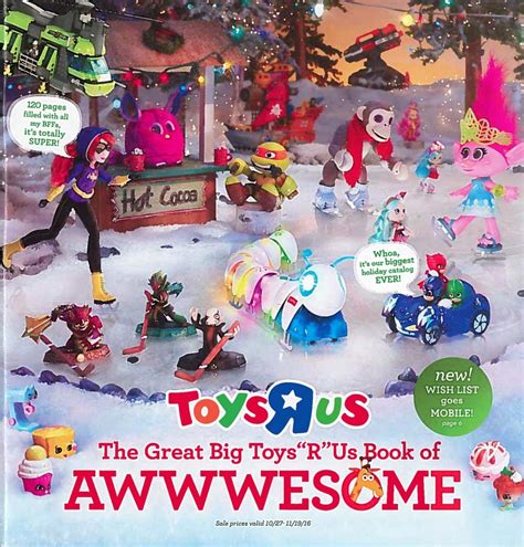 Sneak Peek: Toys ‘R’ Us 2016 Great Big Book of Awesome holiday toy ...