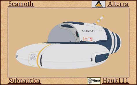 Subnautica - Seamoth by Hauk111 on DeviantArt