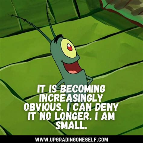 Top 20 Evil Quotes By Plankton From SpongeBob SquarePants