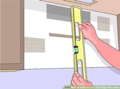 How to Install an Over The Range Microwave: 15 Steps