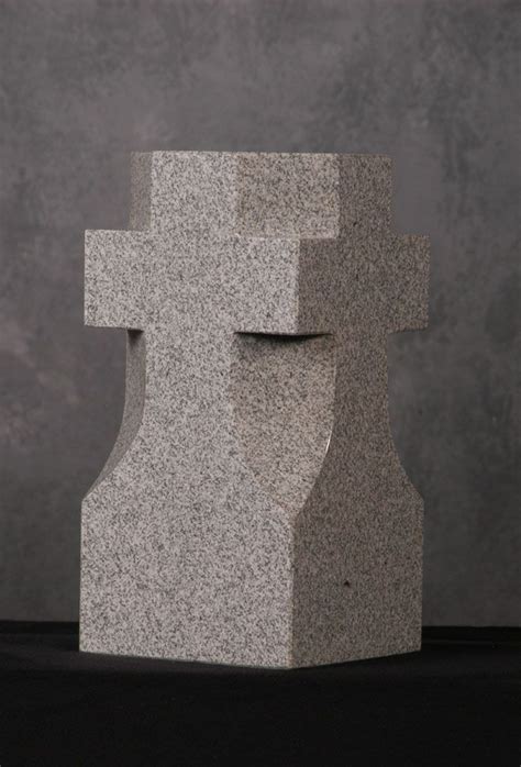 Pewter Gray Cross Granite Vase #pewter #gray #granite #cross #vase # ...