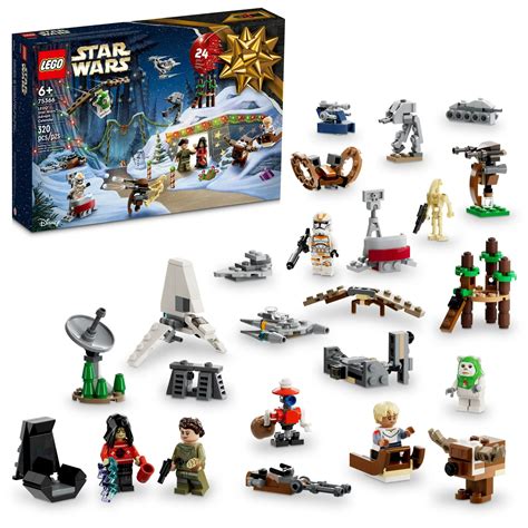 320-Piece LEGO Star Wars 2023 Advent Calendar (75366)