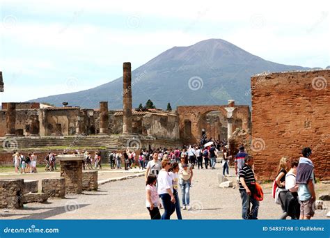 Pompeii Ancient Roman City Italy Editorial Stock Photo - Image of ...