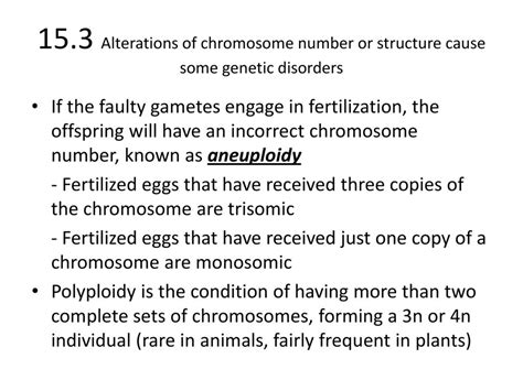 Chapter 15 The Chromosomal Basis of Inheritance - ppt download