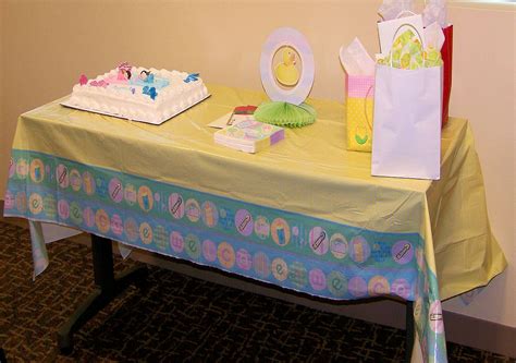 Decorated Baby Shower Table Free Stock Photo - Public Domain Pictures
