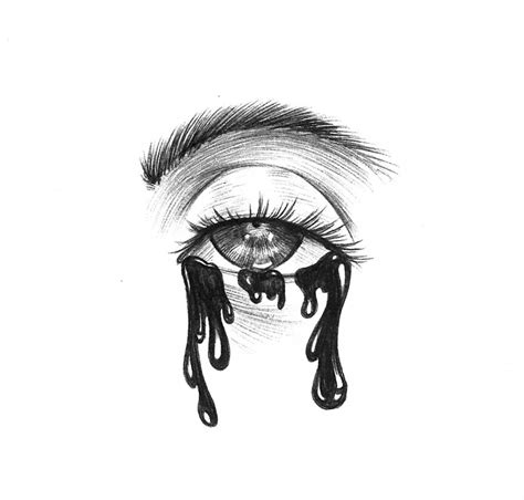 Drippy Eye drawing by Aubrey | Doodle Addicts