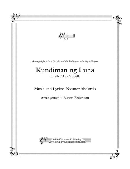 Nicanor Abelardo – Kundiman ng Luha Lyrics | Genius Lyrics