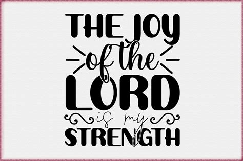 The Joy of the Lord is My Strength Graphic by Sublimation Design · Creative Fabrica