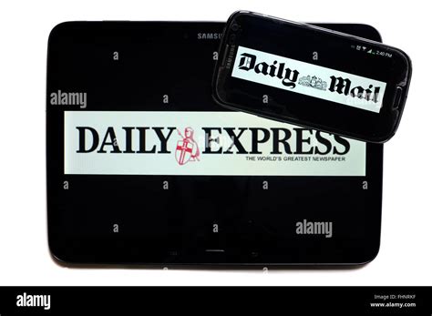 Daily express logo Cut Out Stock Images & Pictures - Alamy