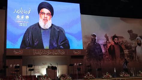 Hezbollah chief Hassan Nasrallah to make first speech on Israel-Gaza war