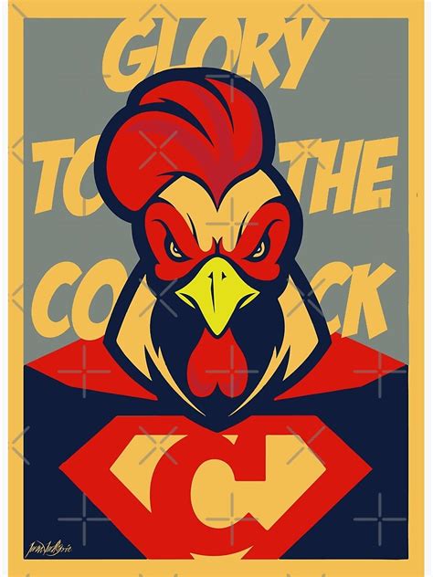 "Super Rooster" Poster by gainzgear | Redbubble