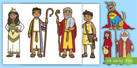 Old Testament Heroes Stick Puppets | Religion | Twinkl USA