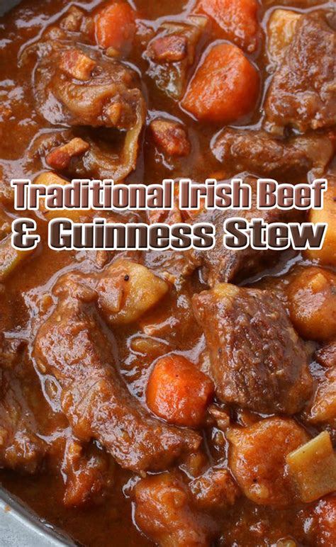 Traditional Irish Beef & Guinness Stew