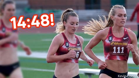 Elise Cranny Runs All-Time Great 5K - YouTube