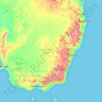 Unveiling The Landscape: Understanding Topography Maps Of New South ...